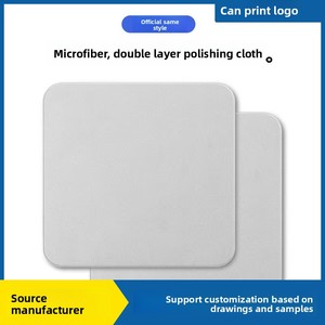 Chiffon de nettoyage et de polissage en microfibre double couche pour écran d'ordinateur, en suède polaire, pour nettoyer les objectifs et les montres - Product Image 3