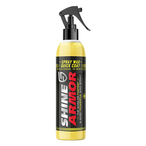 Cera en aerosol Shine Armor QUICK COAT PARA AUTOS, da brillo y un aspecto brillante a la pintura del auto, hidrofóbico, precio directo de fábrica - Product Image 1