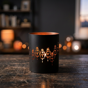 Jaula para velas perforada y grabada - Product Image 3
