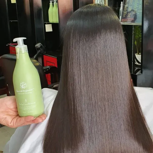 Hữu Cơ Keratin dầu gội formaldehyde miễn phí tóc thẳng Brazil Keratin Collagen tóc điều trị