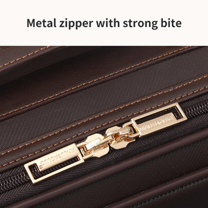 Da kinh doanh du lịch hành lý 16/18/20inch TSA mật khẩu Xe Đẩy Tay Túi lên máy bay trường hợp xách tay sức chứa lớn hành lý 2 mảnh Bộ - Product Image 5