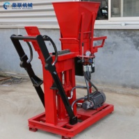Presse pour briques argile brique machine RL1-25 comprimé terre bloc machine avec bonne qualité