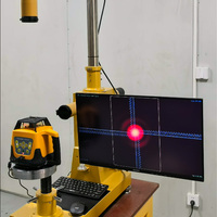 Collimateur laser de haute précision, instrument de calibrage numérique pour l'alignement des stations totales