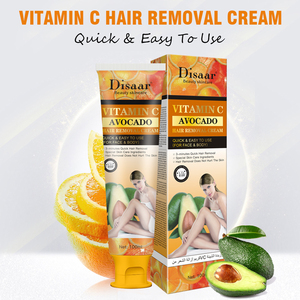 Crème dépilatoire à l'avocat VC, efficace et longue durée, pour femmes, contient des minéraux, pour le corps et le visage. - Product Image 2