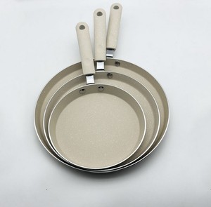 Sartén Antiadherente <span class=keywords><strong>de</strong></span> Aleación <span class=keywords><strong>de</strong></span> Aluminio Color Mármol <span class=keywords><strong>de</strong></span> 20/22/24 cm, Precio al por Mayor, Fondo <span class=keywords><strong>de</strong></span> <span class=keywords><strong>Acero</strong></span> <span class=keywords><strong>Inoxidable</strong></span>, Sartén Compuesta - Product Image 6