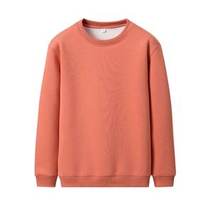 Sweat-shirts à col rond unisexes de haute qualité OEM en molleton français, personnalisables avec logo, en coton et polyester, poids lourd, pour hommes - Product Image 4