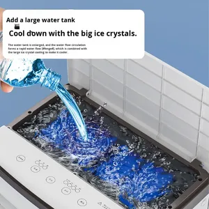 Refroidisseur d'air et d'eau Deep Cool 40L, Classe d'efficacité énergétique, Écologique pour usage domestique, Télécommande, Plastique, Classe d'efficacité énergétique - Product Image 5