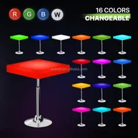 Chaise et table de bar en métal style nordique avec repose-pieds hauts pour hôtel, boîte de nuit, cocktail - Offre Spéciale