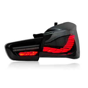 Nouveau Style SJC Auto, Ventes Flash, Feu Arrière <span class=keywords><strong>OLED</strong></span> pour BMW Série 1 F20 F21 Style GTS, Ensemble de Lampes Arrière Design Rouge Fumé - Product Image 2