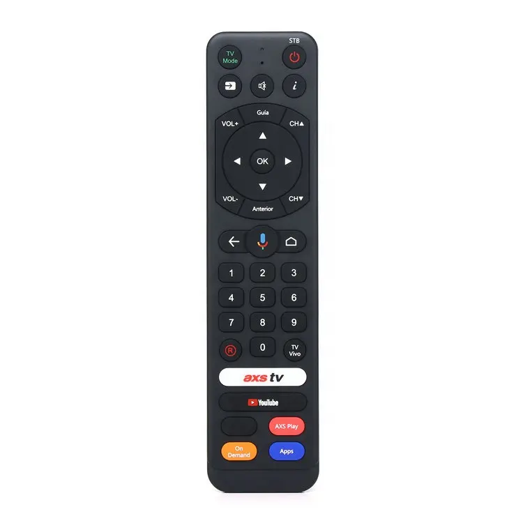 Remote Control Nirkabel Kustom Kelas Atas Mode Remote Kontrol Infra Merah BLE Remote Control Suara untuk Android Tv Box