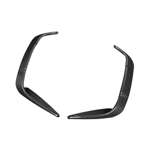 Para BMW Serie <span class=keywords><strong>4</strong></span> G22 G23 2021 + estilo deportivo fibra de carbono lado trasero Canards divisores estilo seco SQ accesorios para modelos G22 - Product Image 2