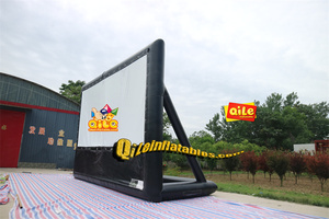 Inflatable ngoài trời <span class=keywords><strong>Movie</strong></span> màn hình và máy chiếu với ghế PVC bóng mô hình cho sân sau bên bao gồm Air Blower - Product Image 4