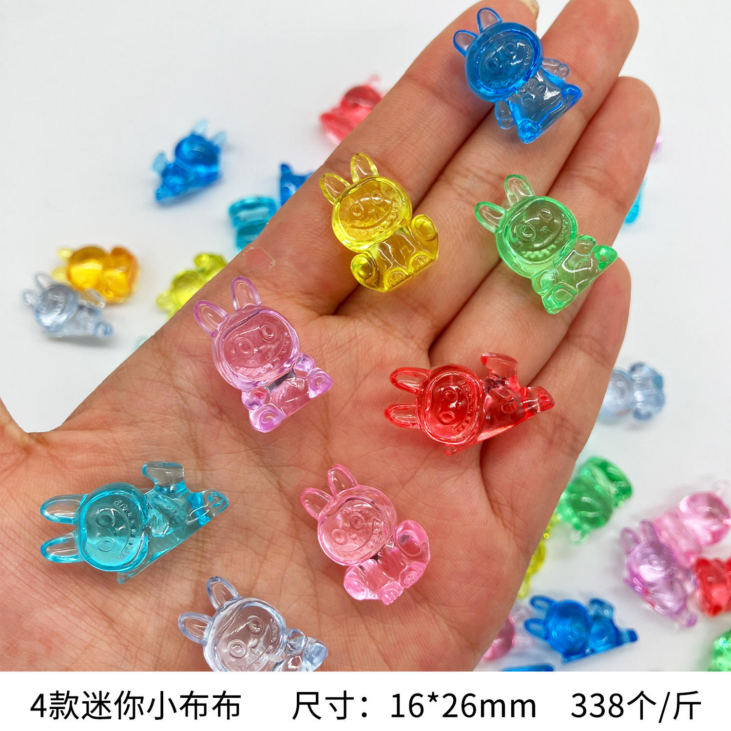 4 tipos de mini muñecas 388 piezas por libra