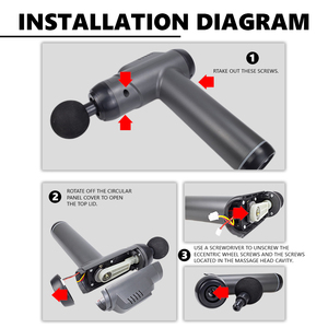 Batería Recargable de Iones de Litio VICTPOWER de 14.4V y 2500mAh, Batería de Repuesto de 12V, 21.6V y 16.8V para Pistola de Masaje Fascial - Product Image 5