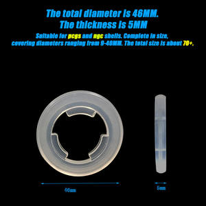 Anillo de Goma TPO de 3 Garras para Slabs de PCGS con 46 mm de Diámetro y 5 mm de Grosor, Portátil, Ecológico, Compatible con Soportes de Monedas de 9 a 41 mm - Product Image 4
