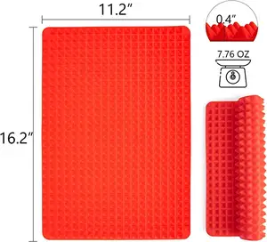 Perforated Silicone Baking Mat (Half Sheet) - Reusables And More