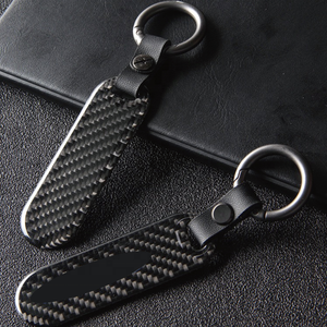 Toptan özel karbon Fiber araba logolu anahtarlık Metal OEM baskı boş UV anahtarlıklar ile toplu yüksek miktar - Product Image 5