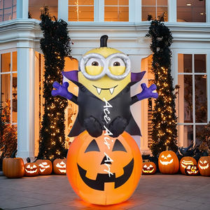 ชุดเดรสเป่าลมตัวการ์ตูนเป่าลมสำหรับตกแต่งรูปมินเนี่ยนสวยสำหรับกิจกรรมกิจกรรมเป่าลมอุปกรณ์เสริมสำหรับใส่ในทะเล - Product Image 3