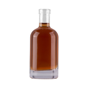 Mini Botella de Vidrio Transparente de 50 ml para Licor, Alcohol, Vino, con Tapa de Rosca para Personalizar con Serigrafía, para <span class=keywords><strong>Brandy</strong></span> - Product Image 1