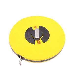 Steeltreks Nouveau ruban à mesurer manuel en acier, outils, tissu économique, 10/20/30/50/100m, double échelle ronde, ruban à mesurer rétractable long - Product Image 2