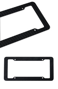 Marco de Matrícula con Patrón de Fibra de Carbono Estándar Estadounidense, Marco de Matrícula para Automóvil de 31*16cm, Gran Venta - Product Image 6