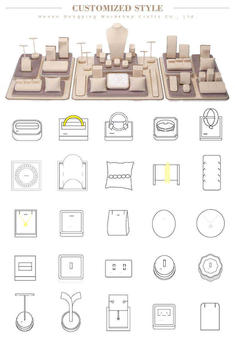 Formes personnalisées disponibles (Présentoir individuel)
