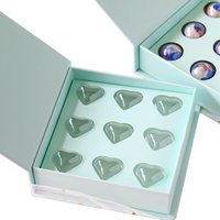 Boîtes à chocolat carrées en Pvc pour cadeaux de mariage, emballages de bonbons pour Bar, emballage rigide pour confiseries, boîte à bonbons, 20 pièces
