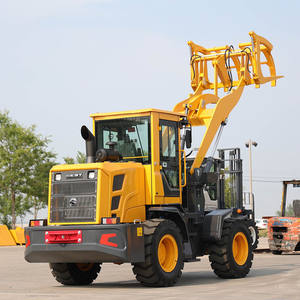 Mini caricatore della ruota dell'estremità anteriore 4x4 di alta qualità pronto per la spedizione; 800kg 1500kg 2000kg di capacità del condizionatore d'aria terne tipo - Product Image 6