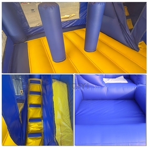 Château gonflable avec toboggan, combo château gonflable pour enfants, château gonflable pour filles, château gonflable commercial - Product Image 4