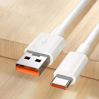 Câble USB Type-C 6A à charge ultra-rapide pour téléphone portable, ordinateur et écouteurs - Transfert de données haute vitesse