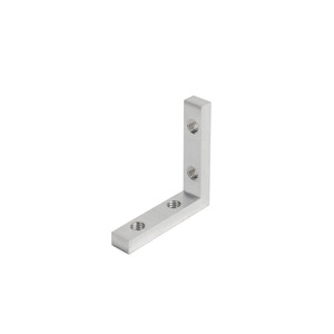 Chuangying Aluminum Alloy L-Shaped Corner Bracket 1530 2040 Profile Connector For Home Improvement Hardware - Product Image 1