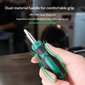 PEIFENG Kit d'outils de réparation automobile complet en acier inoxydable avec <span class=keywords><strong>embout</strong></span> de douille de 6,3 mm et petit tournevis de précision - Product Image 4