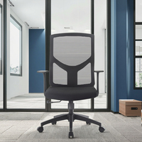 Vente en gros de chaises de bureau exécutives pivotantes au design moderne chaises de bureau à dossier haut ergonomiques en maille