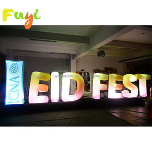 Große aufblasbare Werbe briefe für Werbe veranstaltungen, aufblasbares Zeichen für Werbung - Product Image 1