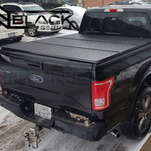 Las Mejores Cubiertas para Camionetas <span class=keywords><strong>Ford</strong></span> F150 de Caja Corta y Larga, Cubierta Trasera Triple Plegable para la Cajuela, Accesorios de Protección Exterior para Automóviles - Product Image 1