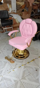 Matériel de coiffeur et fournitures Support chaise rose personnalisée équipement de salon de coiffure meubles de salon de coiffure - Product Image 2