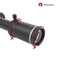 Lunette de chasse HD 1-8x24 SFP LPVO avec réticule éclairé, optique gravée sur verre, 30 mm, deuxième plan focal