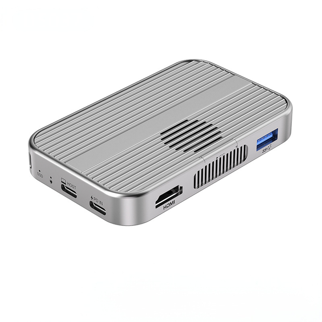 M.2 Magnetic Hard Drive Enclosure Dock 10Gbps  PD 100W HDTV2.1 4K60Hz Built-in Fan 2280/2260/2242/2230 With Indicator Light