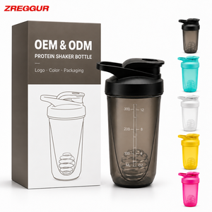 Venta al por mayor: <span class=keywords><strong>Mini</strong></span> batidora deportiva de proteínas de PP de 300 ml con batidor de alambre, escala de medición de boca ancha y logotipo personalizado - Proveedor - Product Image 1