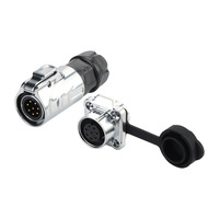 LP12 Fábrica 7 días de envío 2 3 4 5 6 7 8 Conector de brida de núcleo General Wipro Poplon Trailer Aviation Plug Socket Maker
