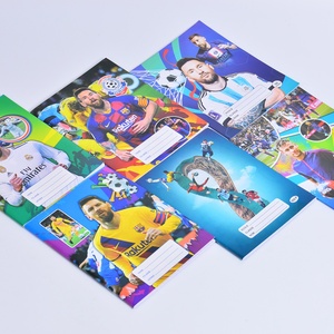 Gran oferta, cuaderno de impresión con cubierta colorida, cuaderno de fotos de estrella de fútbol, cuaderno grapado de Educación de aprendizaje francés - Product Image 4
