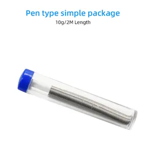 1.0mm/17g Resin Solder Dispenser Core Solder Soldering Wire Pen Tube Dispenser Tin Lead Core Solder Wire Tube Tools Hot Wire