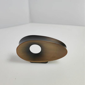 Poignées de meuble en bronze antique, forme barre, en alliage de zinc, design minimaliste, durables pour portes d'armoires - Product Image 4