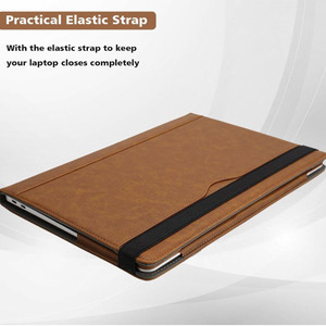 <span class=keywords><strong>เคส</strong></span>แล็ปท็อปหนัง PU สำหรับ <span class=keywords><strong>MacBook</strong></span> <span class=keywords><strong>Pro</strong></span> ขนาด 13 นิ้ว ป้อง<span class=keywords><strong>กัน</strong></span>การกระแทก พร้อมช่องใส่กระดาษและที่ใส่ปากกา - Product Image 6