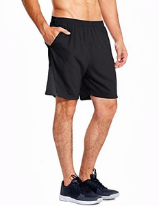 Top High Quality 100% Polyester Custom Sweat <b>Shorts</b> for <b>Men</b> Gym <b>Compression</b> Blank Athletic Wear Wholesale OEM High Street Style - Product Image 1