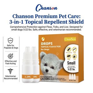 Traitement anti-puces pour chat OEM écologique, action rapide, prévention des puces et des tiques, gouttes topiques disponibles en ligne, soins de santé pour animaux de compagnie - Product Image 2