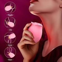 Vibrateur pour femme avec contrôle par application, 9 modes de succion et de vibration, stimulation du point G, mini-vibrateur pour femme