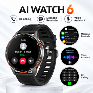 Reloj Inteligente AI WATCH 6 Microwear Z520 de Alta Calidad, Pantalla HD de 1.45 Pulgadas, BT 5.4, Modo Dual, 128MB ROM, 330mAh, Carga Inalámbrica - Product Image 3