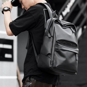 Sacs à Dos en PU de Gros pour <span class=keywords><strong>Ordinateur</strong></span> Portable <span class=keywords><strong>Homme</strong></span>, Sac à Dos en <span class=keywords><strong>Cuir</strong></span> PU pour Voyages d'Affaires - Product Image 6