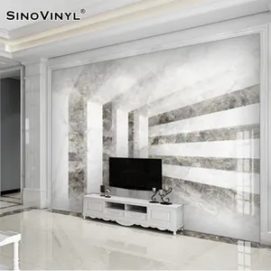 SINOVINYL Premium sıcak PVC Film ahşap görünüm duvar kağıdı kağıt duvar kağıtları banyo dekorasyon filmi kendinden yapışkanlı vinil Modern
